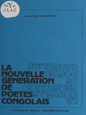 cover image of La nouvelle génération de poètes congolais